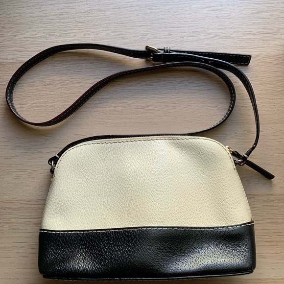 Black and Cream Kate Spade crossbody bag - Picture 3 of 4